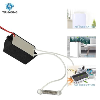 Nowy materiał 50mg 100mg DC 12V Mini oczyszczacz powietrza Generator ozonu Jonizator do urządzeń kuchennych